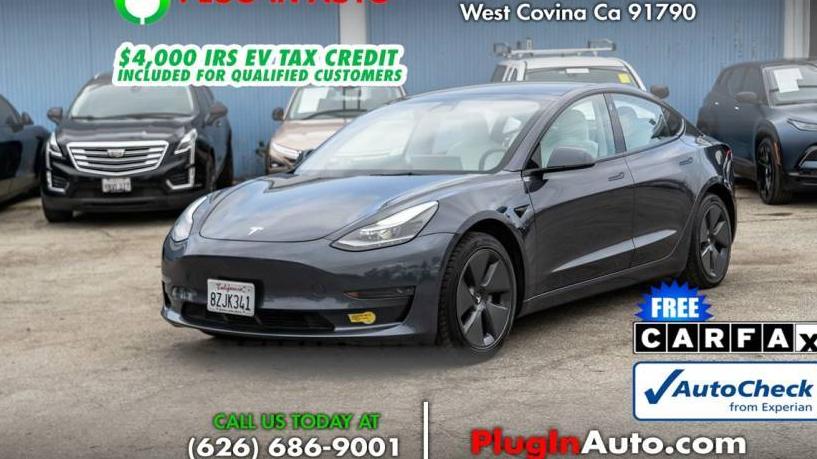 TESLA MODEL 3 2022 5YJ3E1EA1NF136202 image